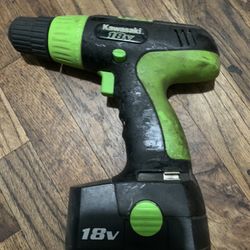 Kawasaki 18v Drill