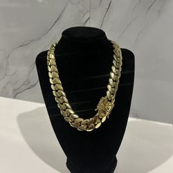 Gold Cuban Chain 14k