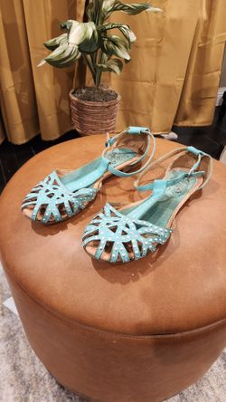 Turquoise Shoes
