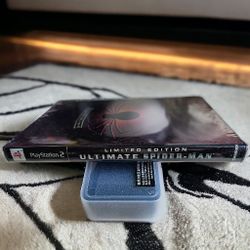 Ultimate Spider-Man Venom Limited Edition Sony PS2 *Missing Carboard Sleeve*