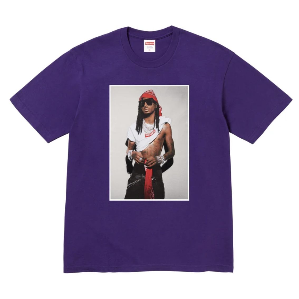 SUPREME/ PLAYBOI CARTI PHOTO TEE SIZE X-LARGE 