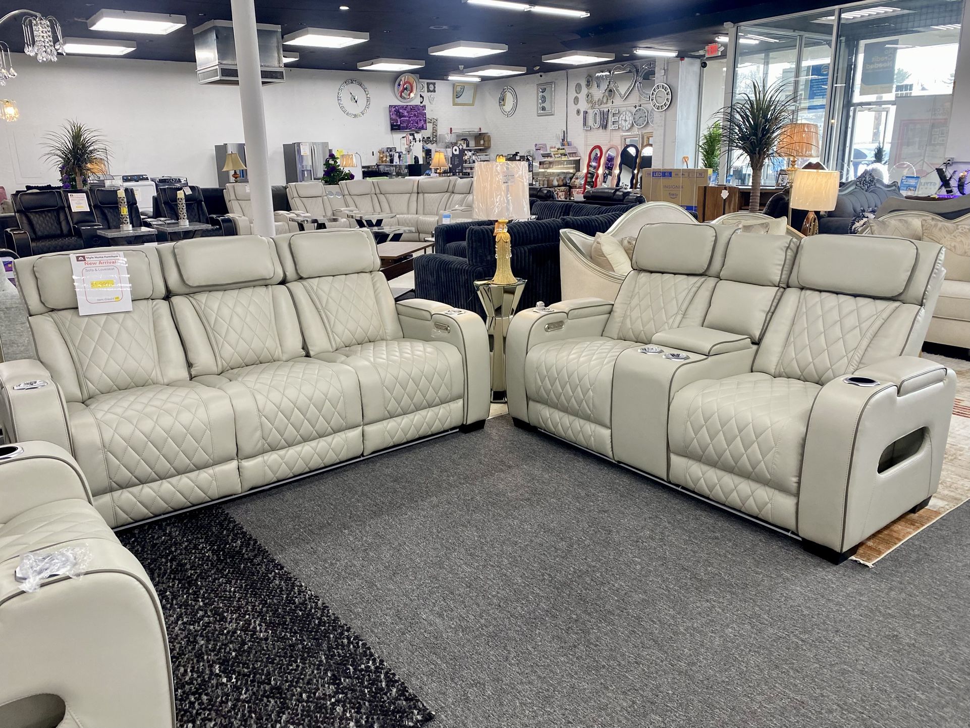 Sofa And Love Seat $1,999
