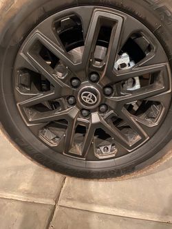 Wheel and tire 2026 tundra