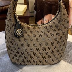 Dooney & Bourke GUC Brown Mini Bucket Bag
