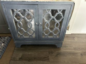 Blue cabinet