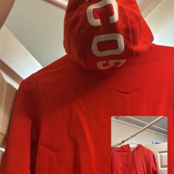 Lacoste Red Hoodie