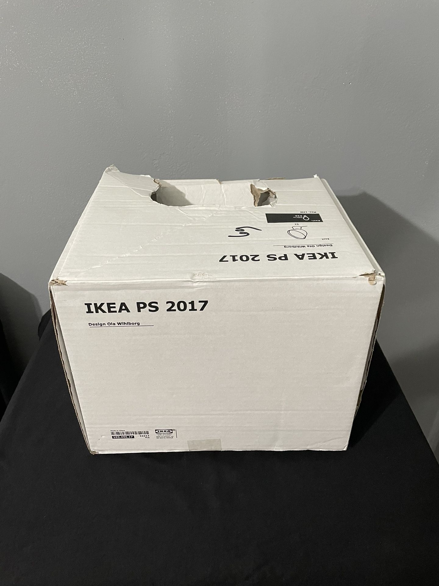 IKEA Spot Light Accent Lamp White Used