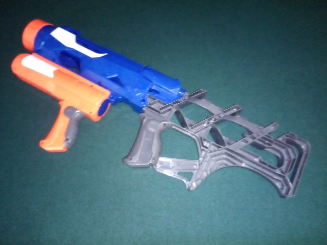 Nerf gun grenade launcher