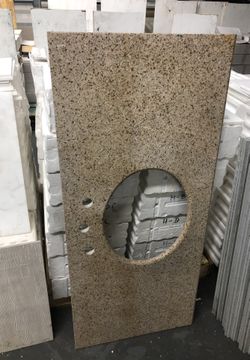 Granite Vanity Top 49”x22” with Backsplash