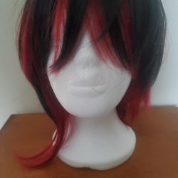 Brown And Red Wig 