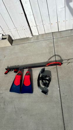 Speargun + accessories