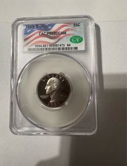 1989-S Washington Quarter CAC PR68DCAM