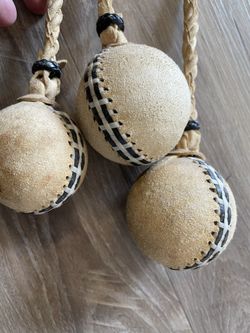 Vintage Authentic Bolas Boleadoras Latin America Throwing Weapon 