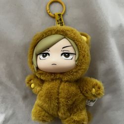 Nanami Jujutsu Kaisen cat ear plushie