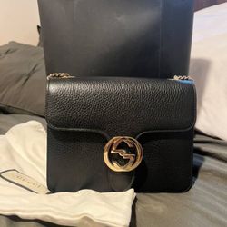 Gucci Interlocking G dollar Shoulder Bag
