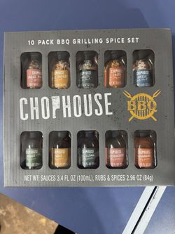Chophouse 10 Pack BBQ Grilling Spice Set