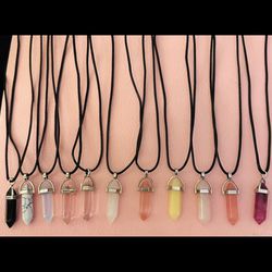 Brand New Natural And Authentic Genuine Chakra Spiritual Healing Energy Necklaces 