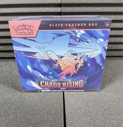 Pokemon Chaos Rising Elite Trainer Box Factory Sealed ETB