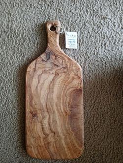 Olive wood Cheese Paddle Handmade In Italy