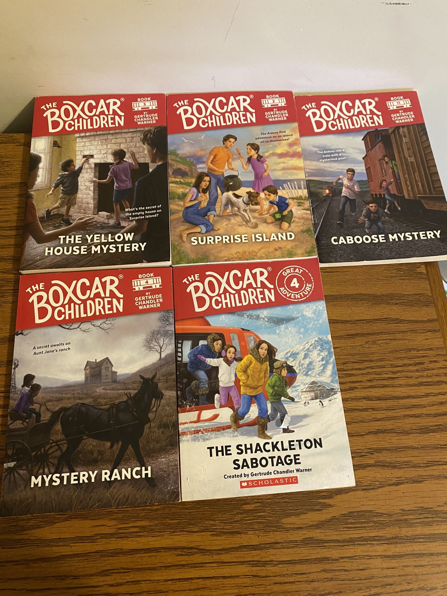 Five The Boxcar Children Books