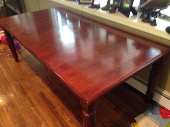 Cherry wood table