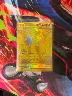 Mega Charizard X Ex Gold