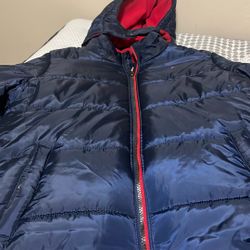XL Black And Red Tommy Hilfiger Puffer