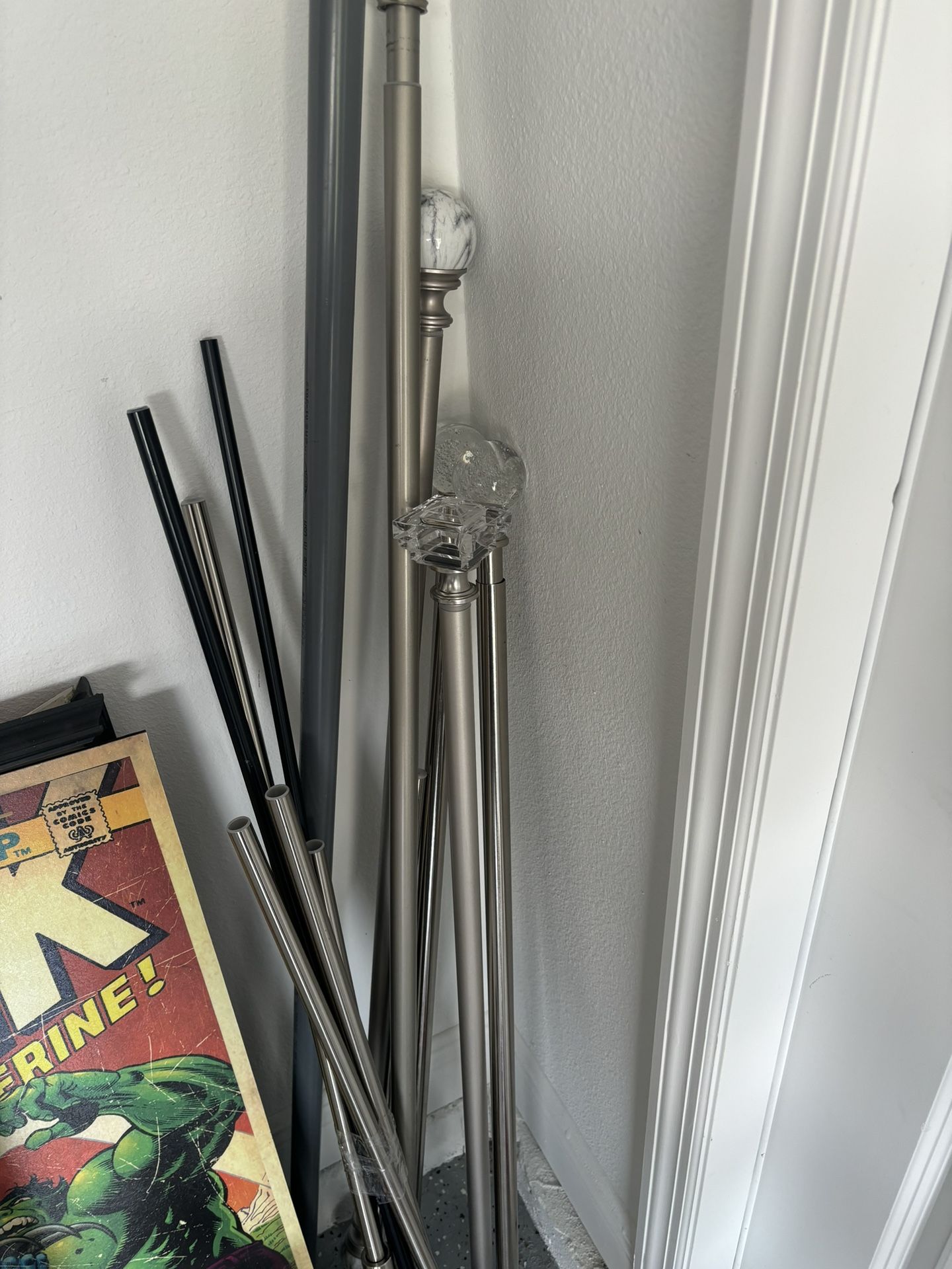 Curtain rods