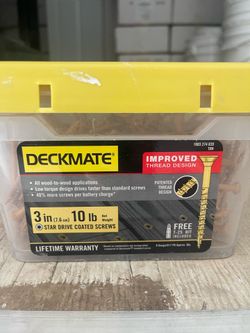 Deck screws