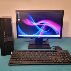 90 Day Warranty Dell Optiplex 5040 SFF i5, 16Gb, NEW SSD & HDD, Monitor, Mouse,  Keyboard, Full details in post