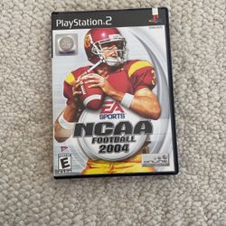 Playstation 2 Games NCAA Football 2004