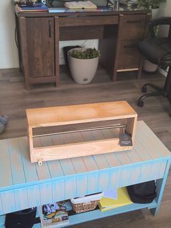 Wooden shelf