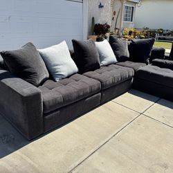 Litely used  sectional