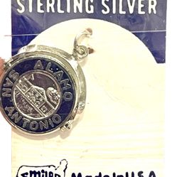 Vintage Sterling Alamo Charm