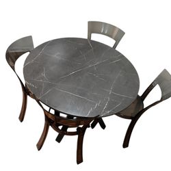 Modern  Dining Table w/ 4 Chairs
