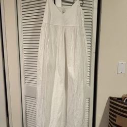 a new day medium white dress