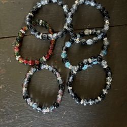 Glass Bead Bracelets