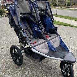 Double bob cheap stroller used