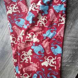 LuLaRoe Geni Leggings Size :One Size In Excellent Condition