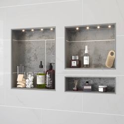 Shower Niche ready for tile