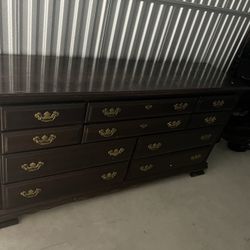 Large wood Dresser