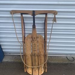 Antique Shooting Star Sled