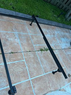 Bed twin rails
