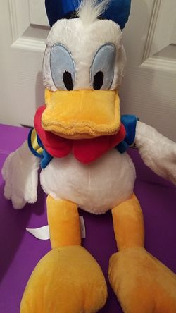 Donald duck plush perfect condition