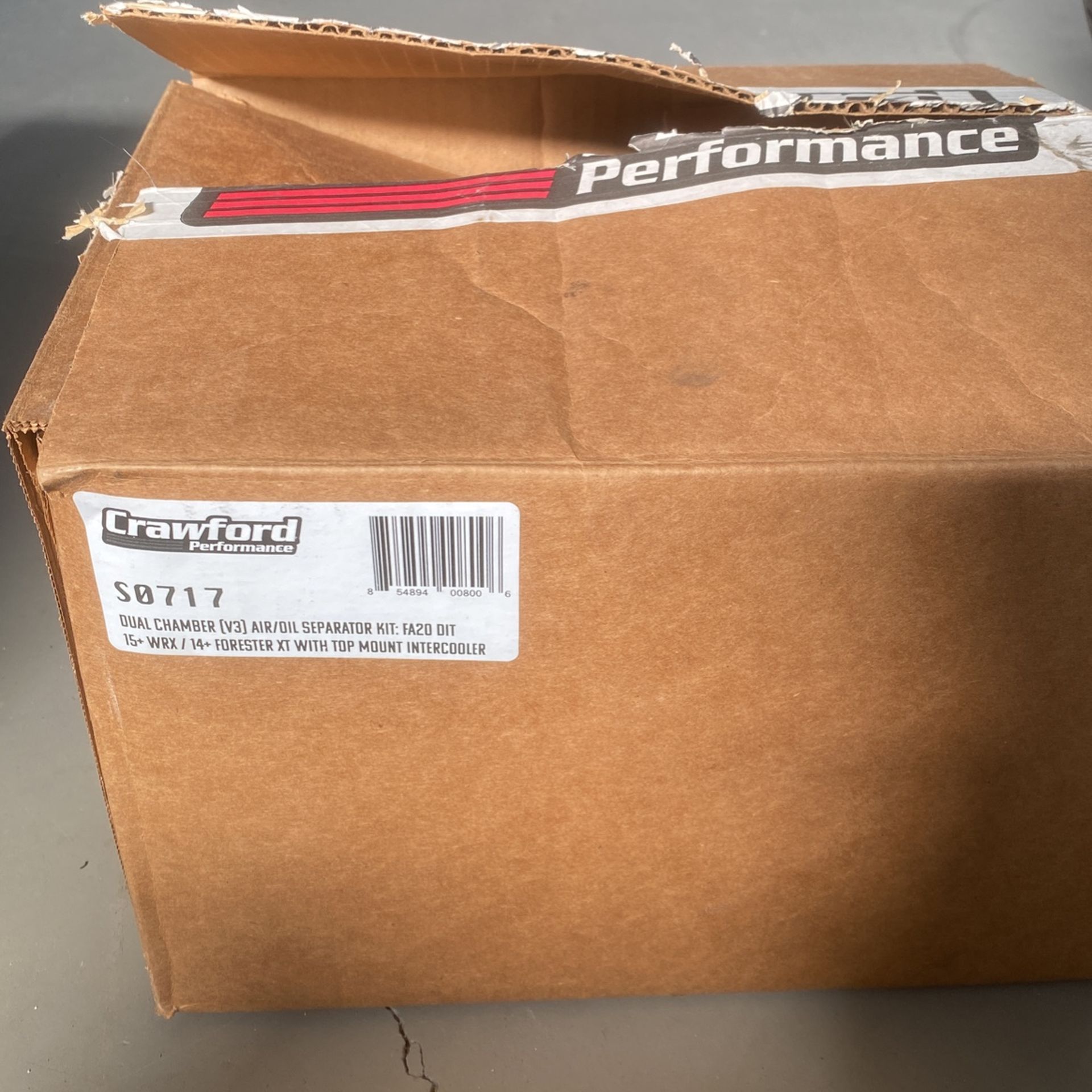 Crawford Air Oil Separator V3