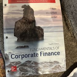 Fundamentals Of Corporate Finance