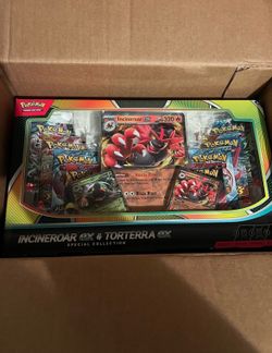 Pokemon incineroar ex and tortures ex special collection