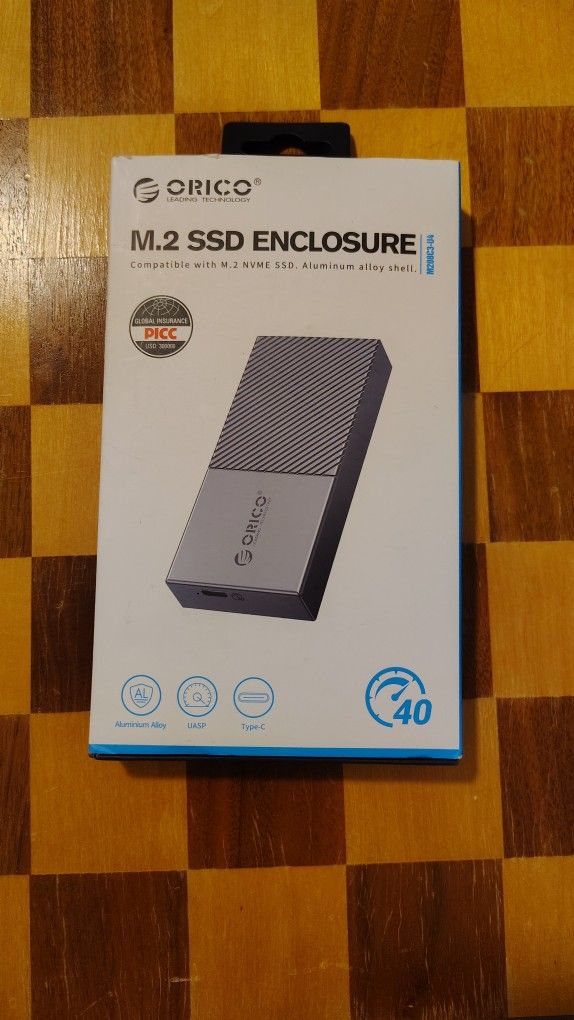 Orico M.2 ssd Enclosure 2083C-U4