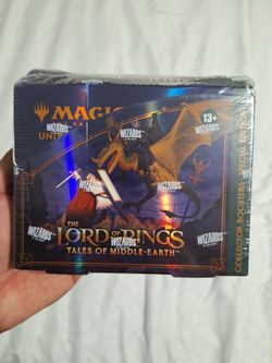 Magic the gathering. Lord Of The Rings Special Holiday Edition Collector Booster Box.