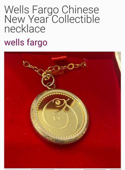Chinese Year Of The Snake Collectible Wells Fargo 